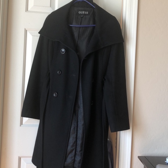 Women's Button Front Walker Coat - Picture 1 of 9